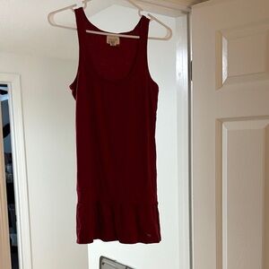 Abercrombie & Fitch Burgundy Tank Top